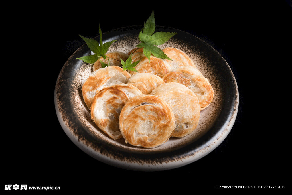 传统面点金丝饼干饼千层饼