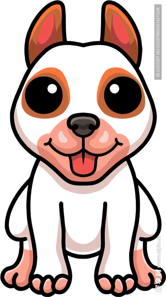 可爱卡通小狗形象