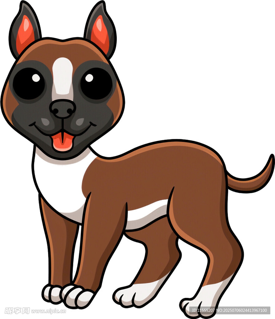 可爱卡通小狗形象