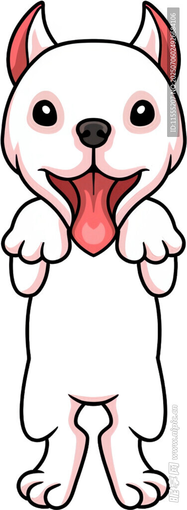 可爱卡通小狗形象