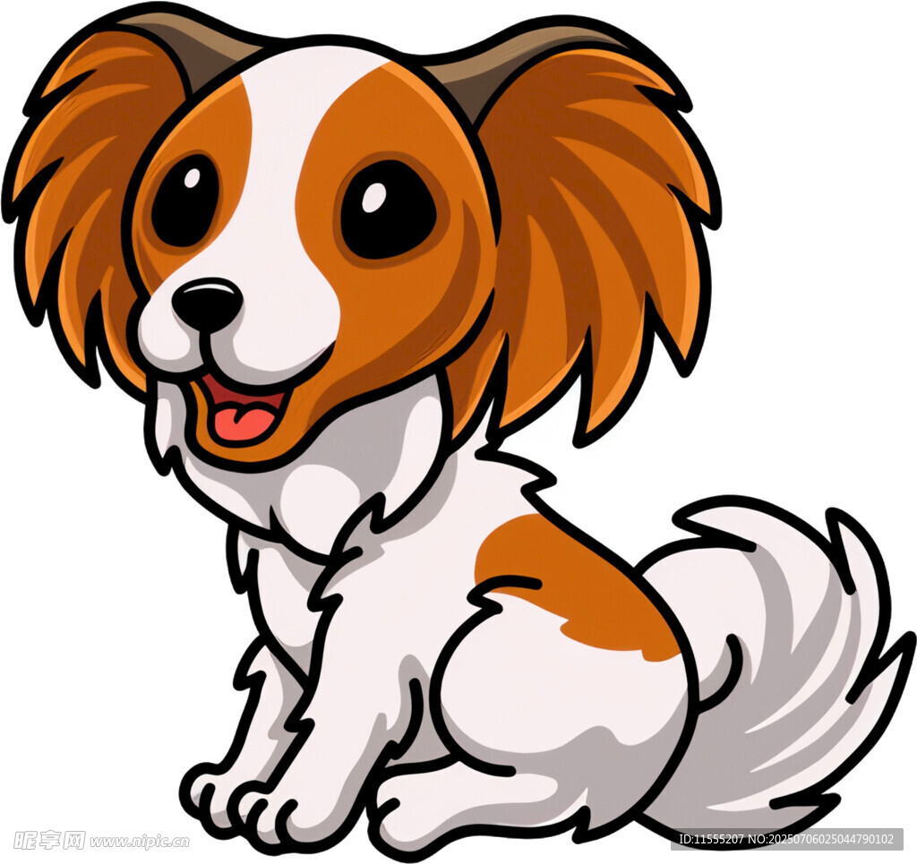 可爱卡通小狗形象