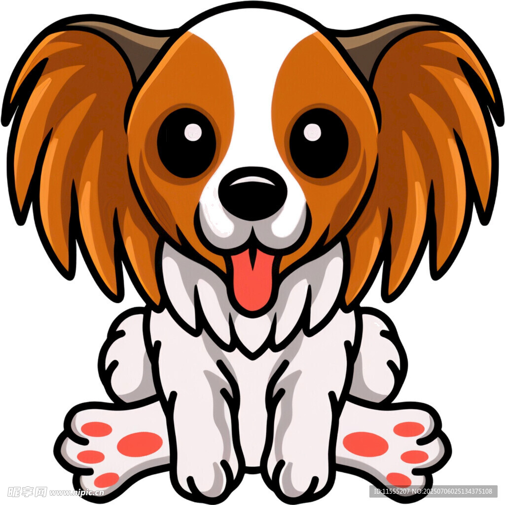可爱小狗卡通形象