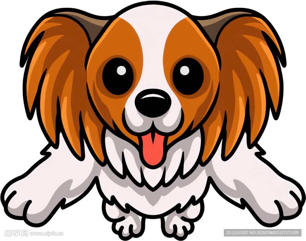 可爱小狗吐舌卖萌