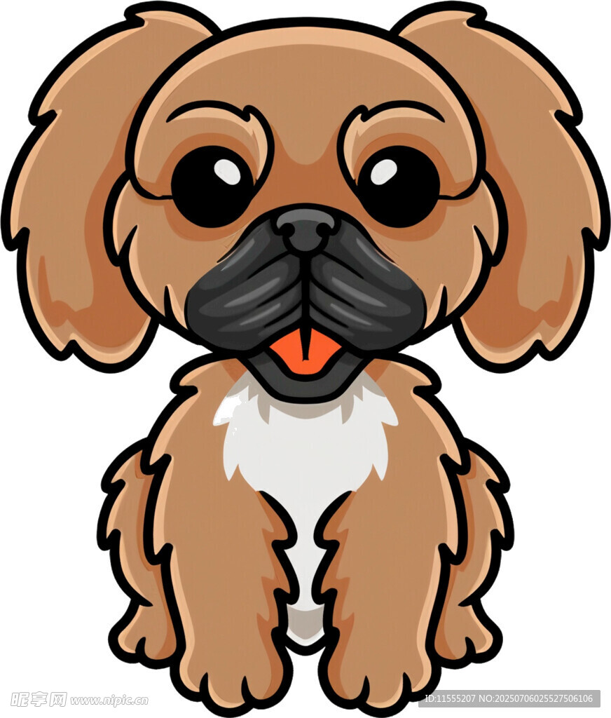 可爱小狗卡通形象