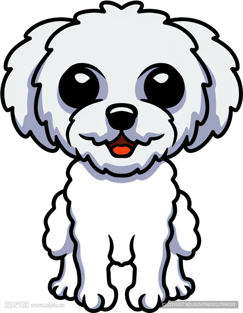 可爱卡通小狗形象