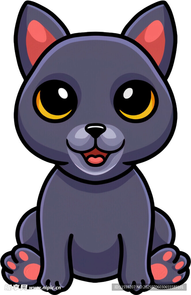 可爱卡通猫咪形象