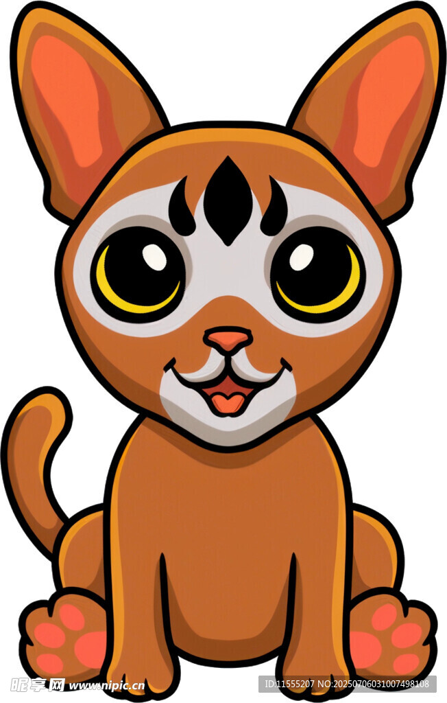 可爱卡通小狗形象