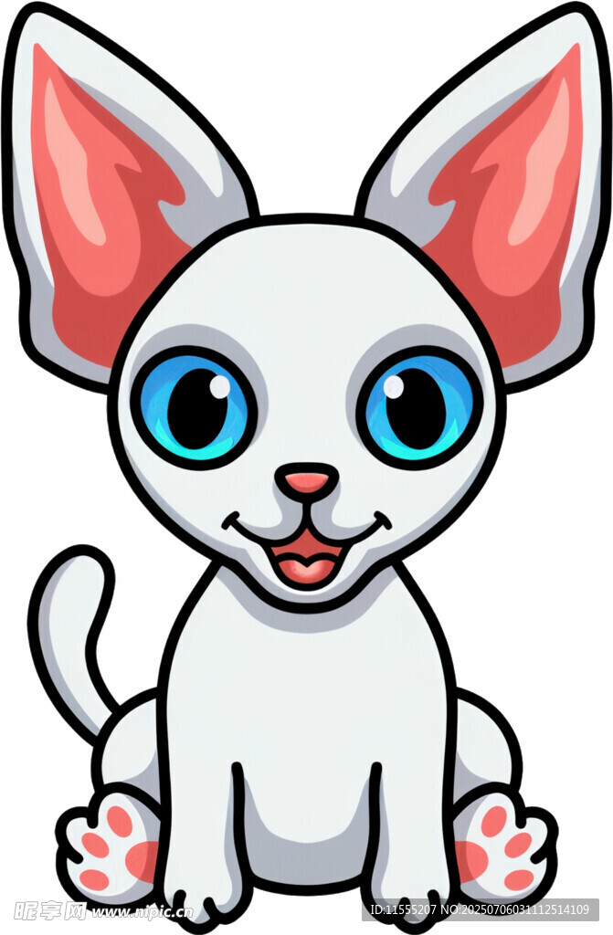 可爱卡通小狗形象