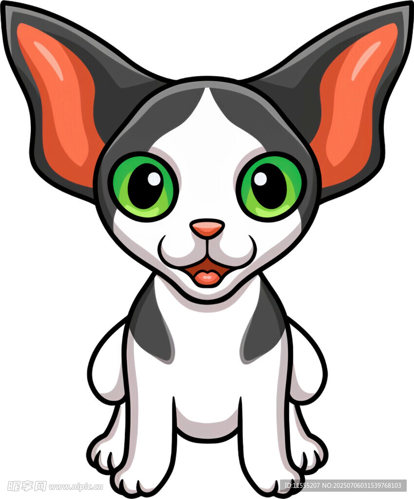 可爱卡通猫咪形象