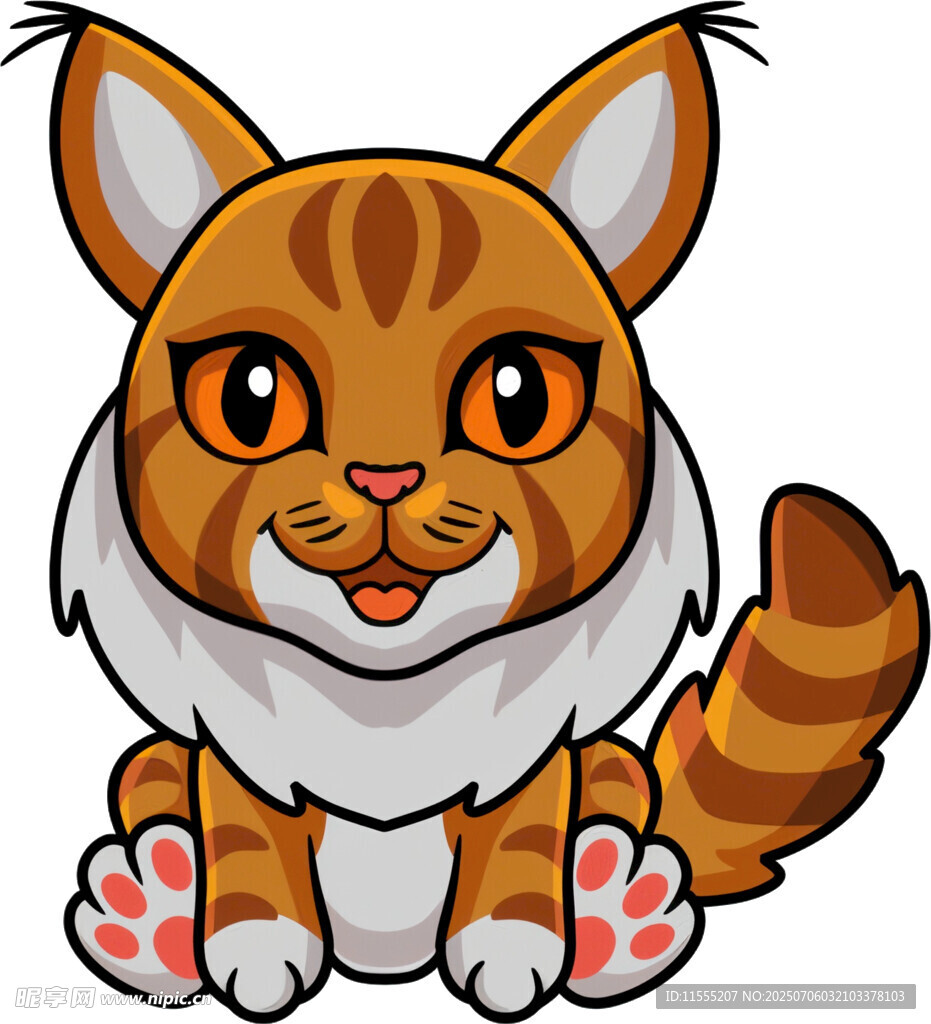可爱卡通猫咪形象