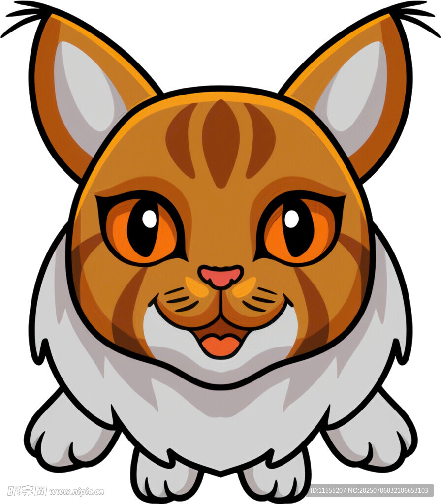 可爱卡通猫咪形象