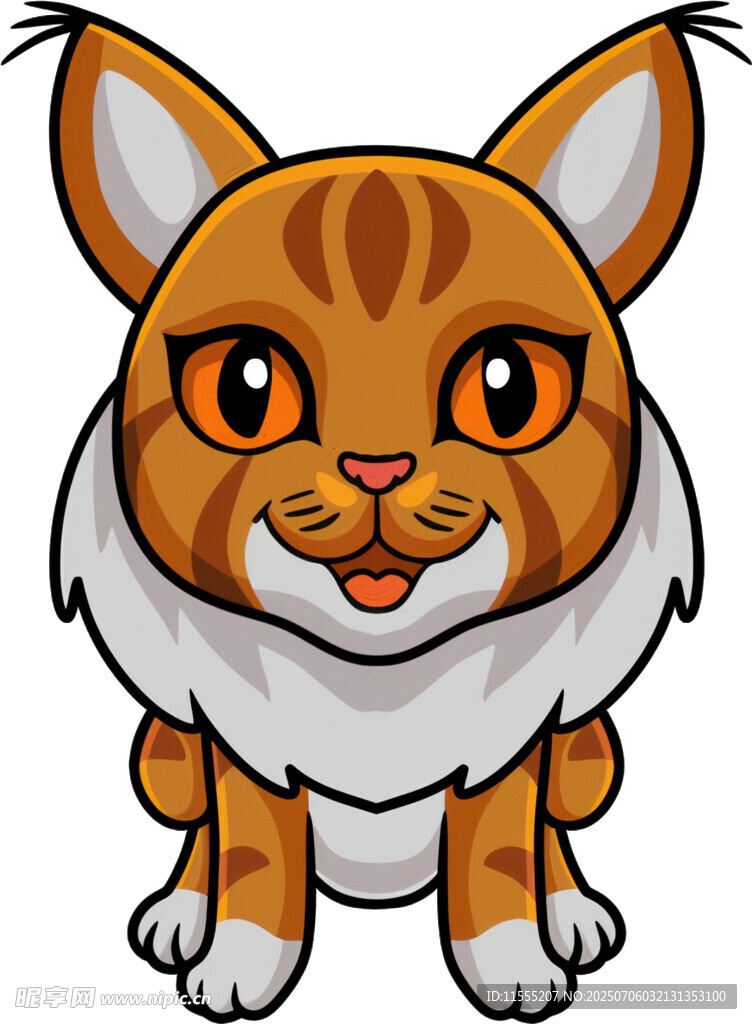 可爱卡通小猫咪