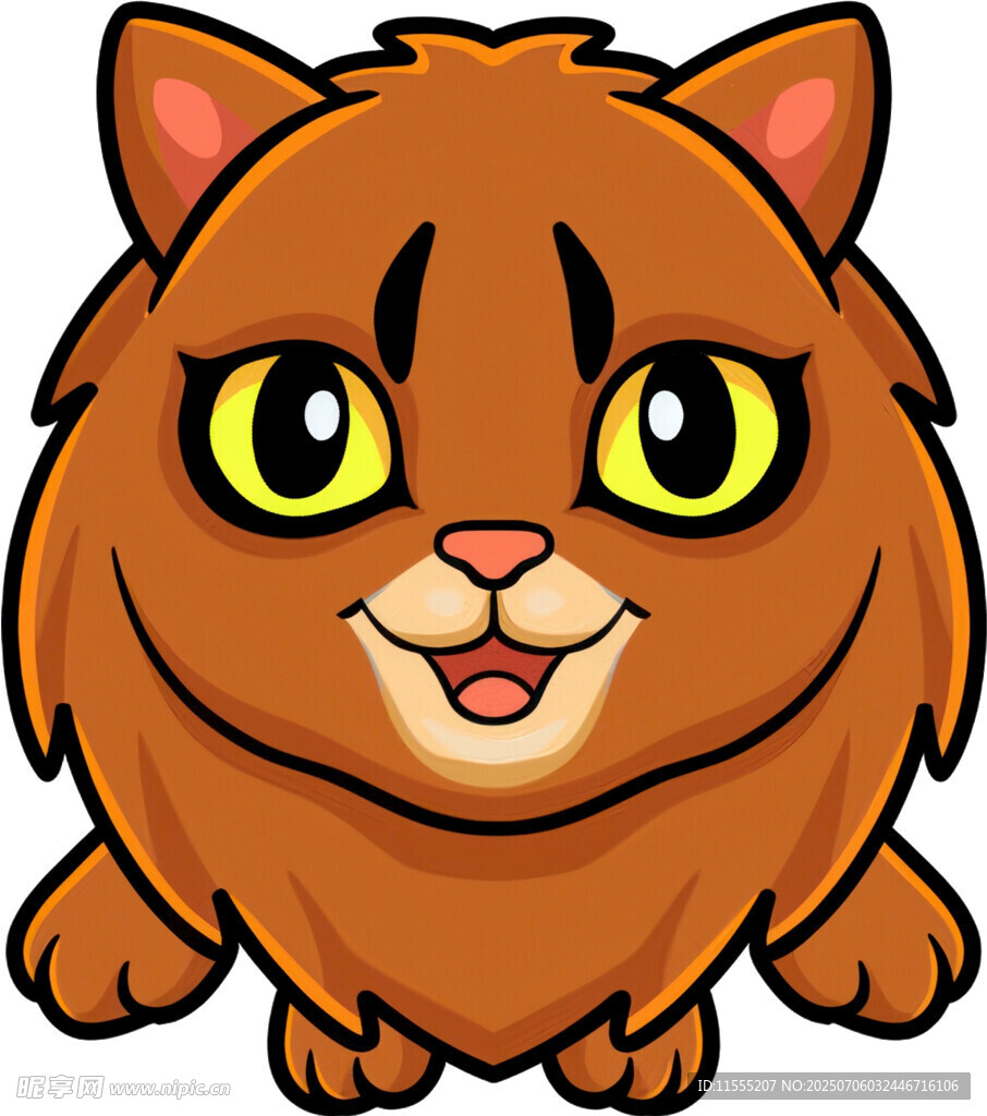 可爱卡通猫咪形象