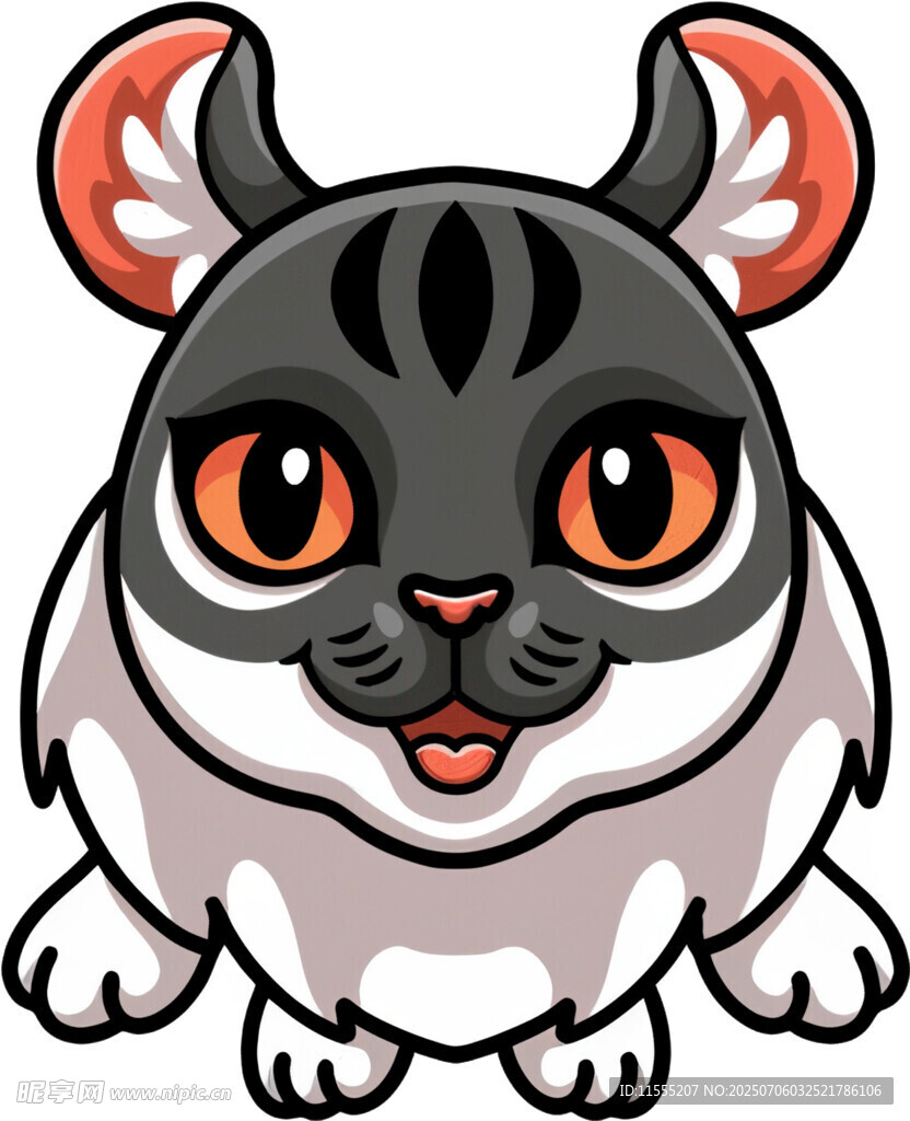 可爱卡通猫咪形象