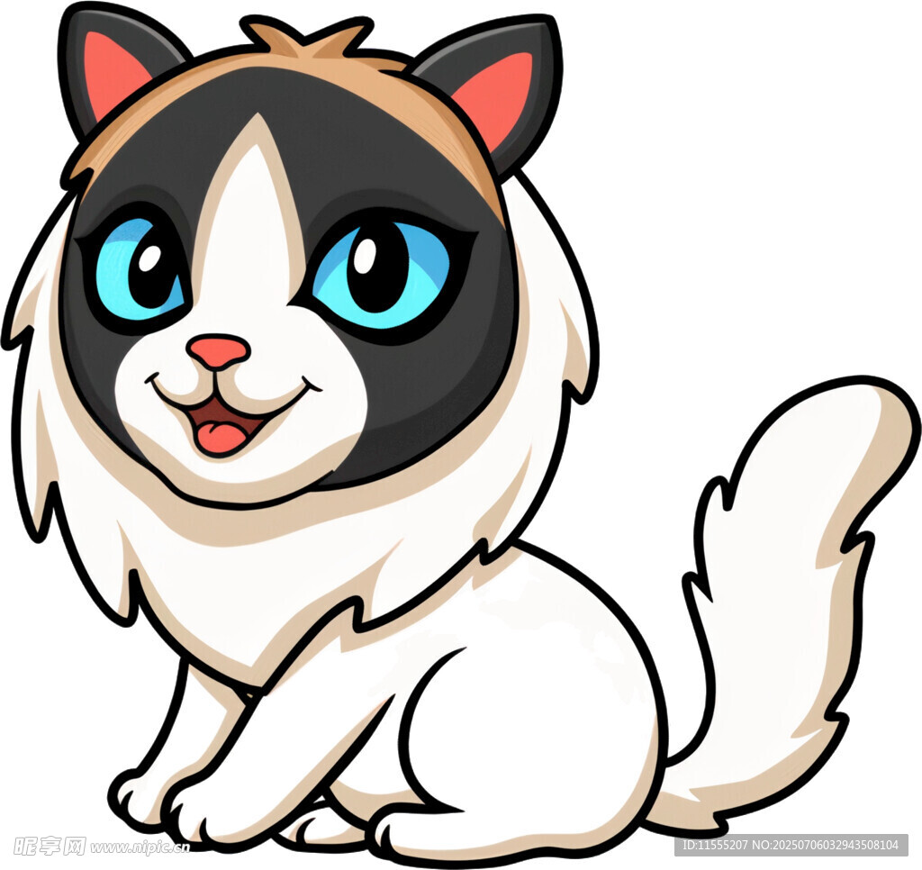可爱卡通猫咪形象