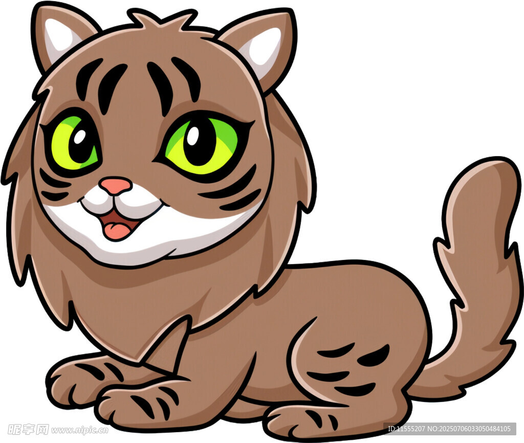 可爱小老虎卡通形象