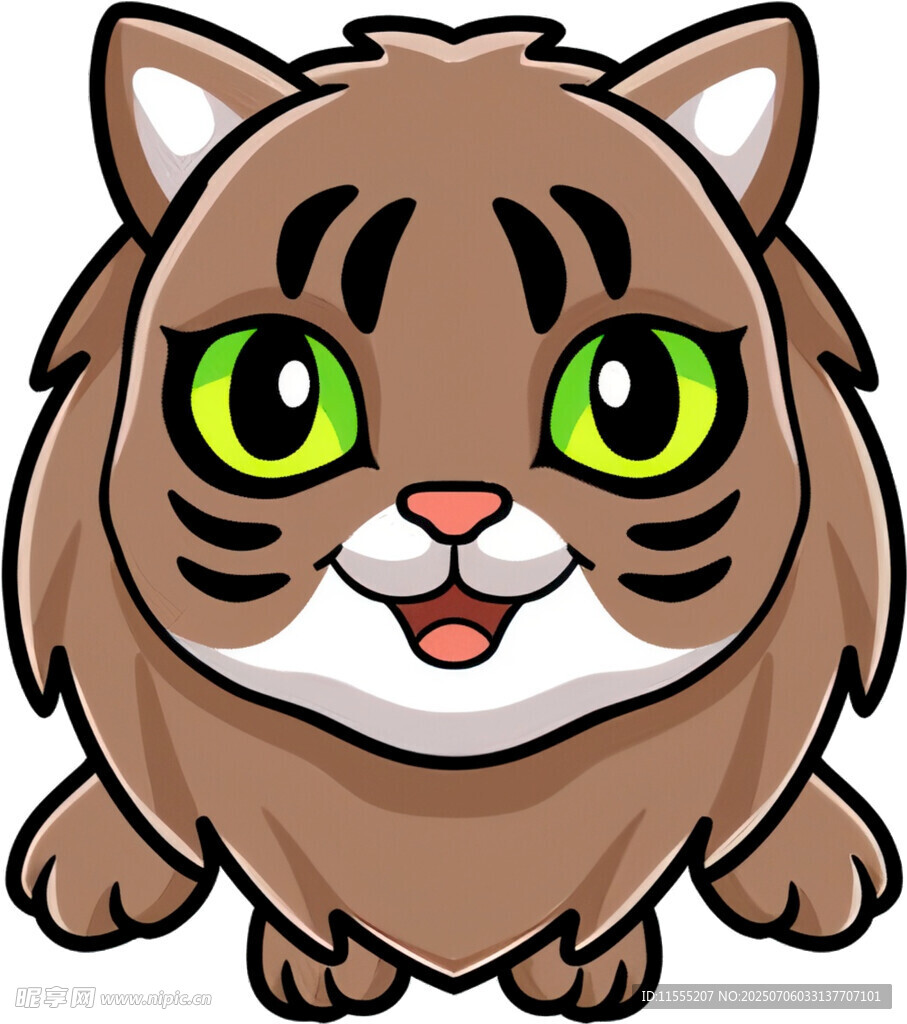可爱卡通猫咪形象