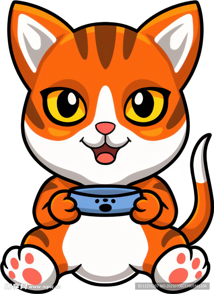 可爱猫咪玩游戏