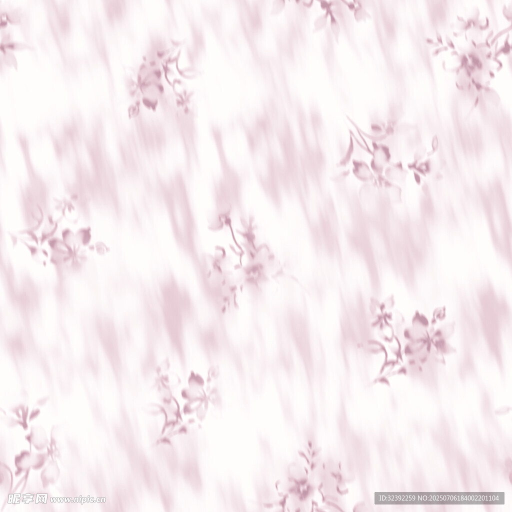 粉色花卉纹理背景图案