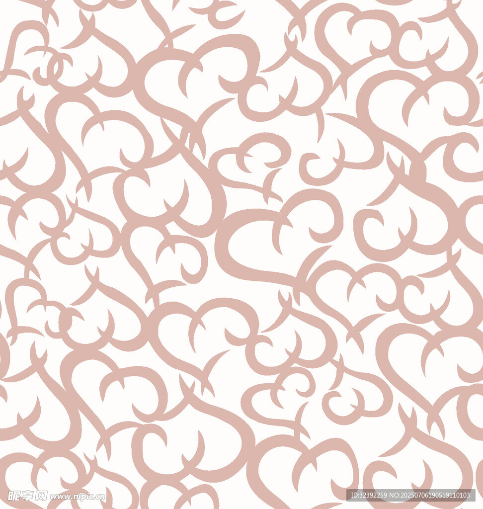 粉色花纹图案背景纹理