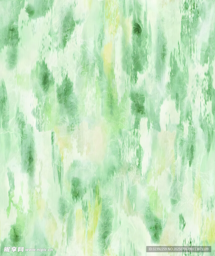 淡绿色水彩抽象纹理背景
