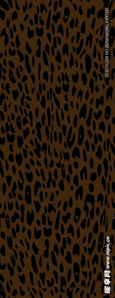 棕色豹纹纹理图案