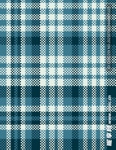 蓝白格子图案纹理