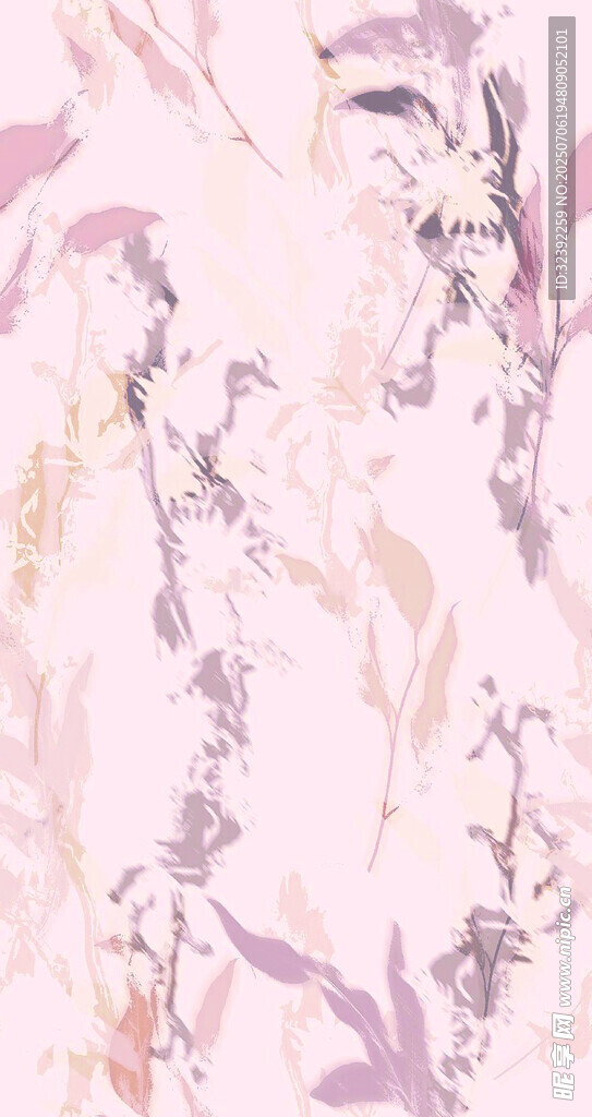 梦幻粉紫抽象纹理图案