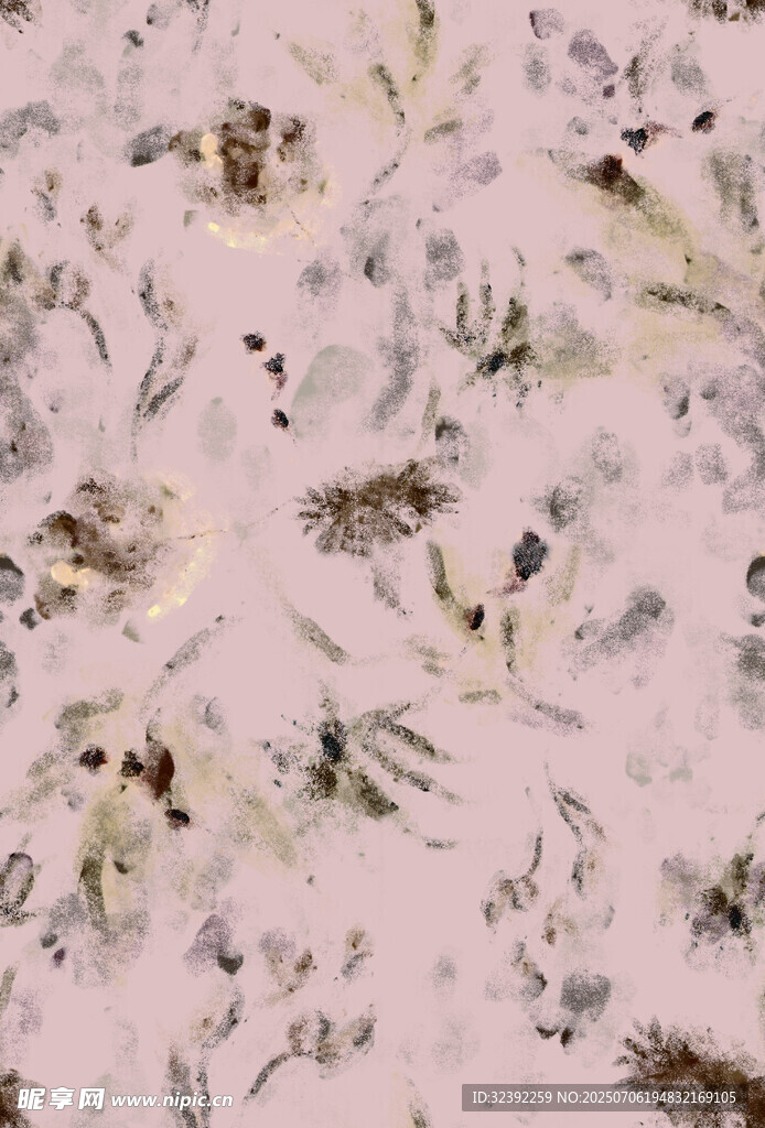 抽象花卉纹理图案