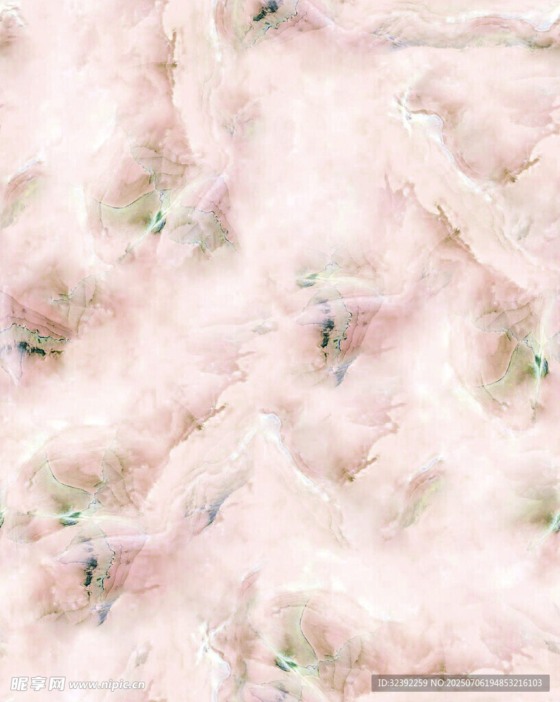 粉色毛绒绣花织物纹理