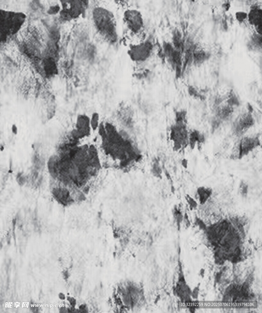 黑白抽象水墨纹理图案