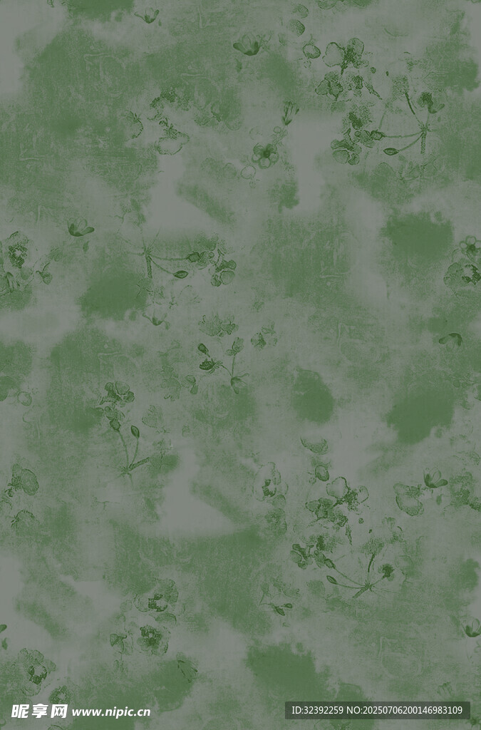 绿色斑驳纹理背景图案