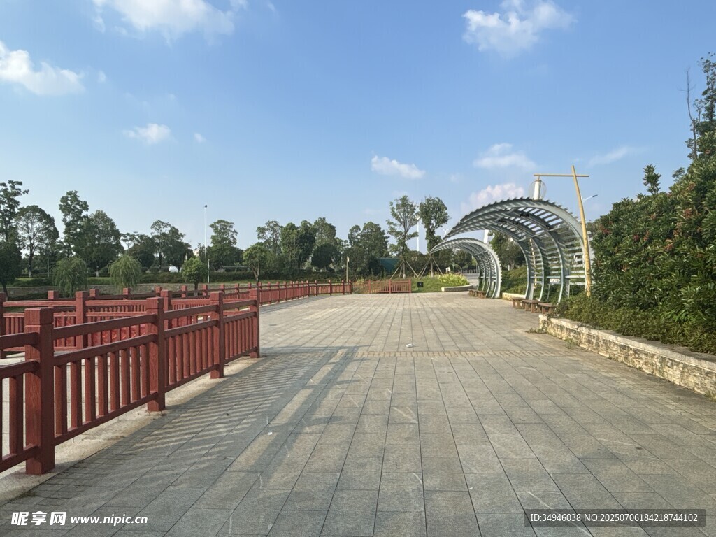 户外休闲步道景观