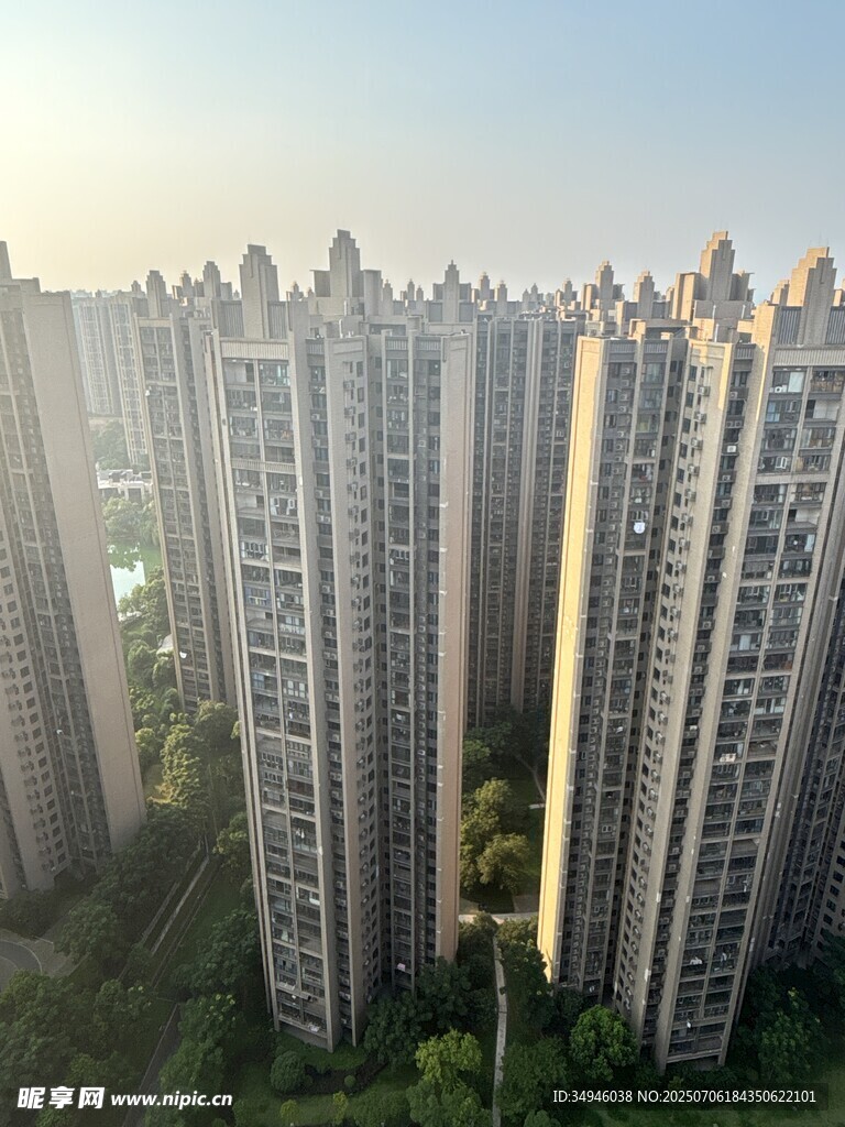 高层住宅区景观