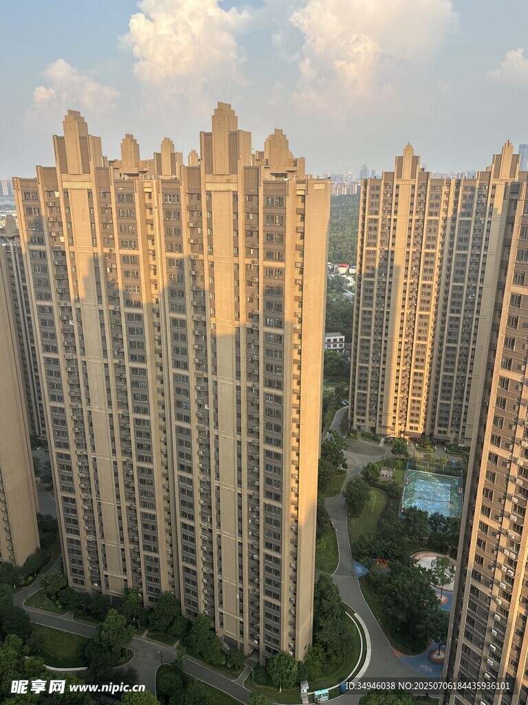 高层住宅区景观