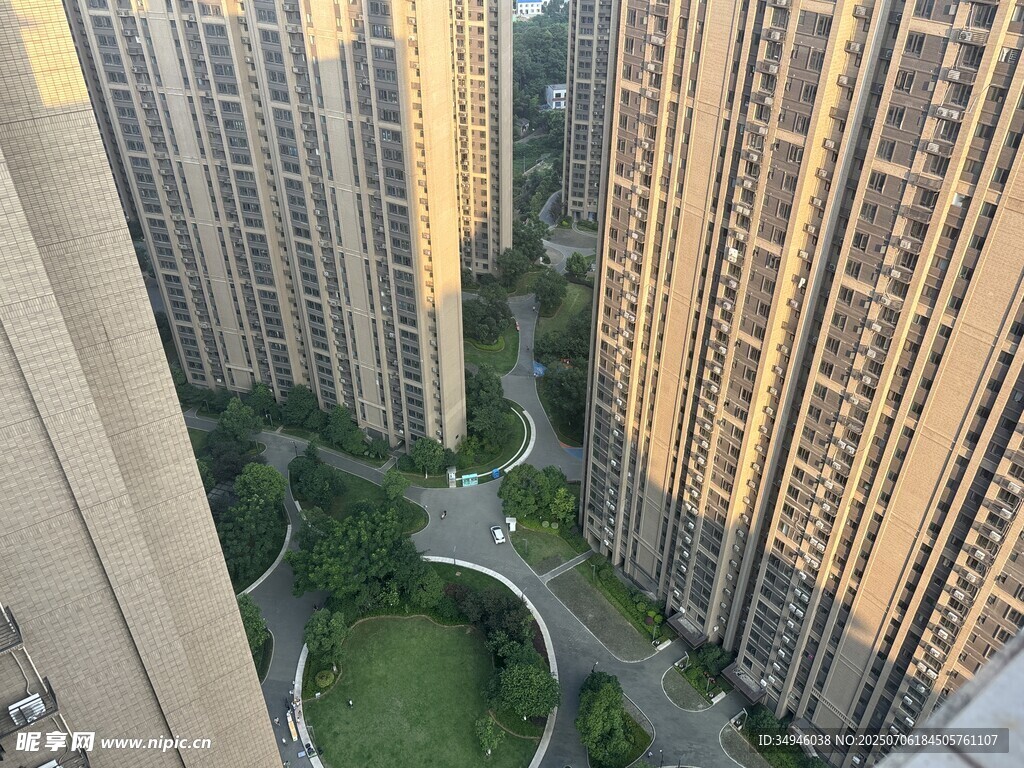 高层住宅区景观