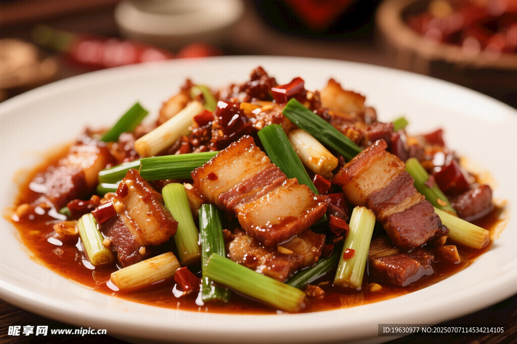 美味青椒炒五花肉