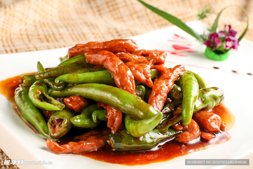 青椒炒肉