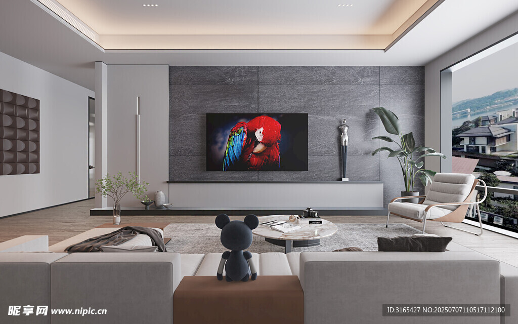 现代简约风客厅