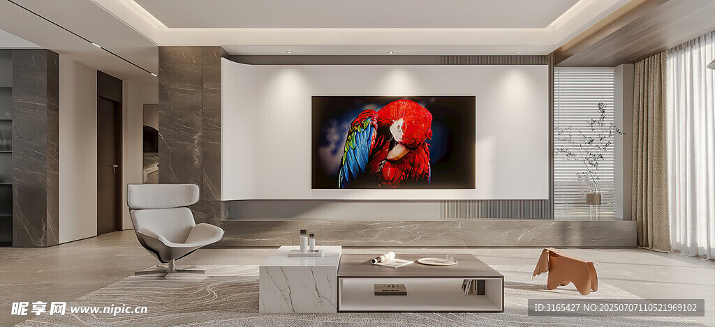 现代简约风客厅