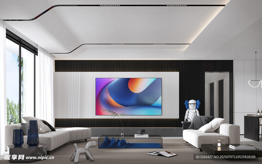 现代简约风客厅