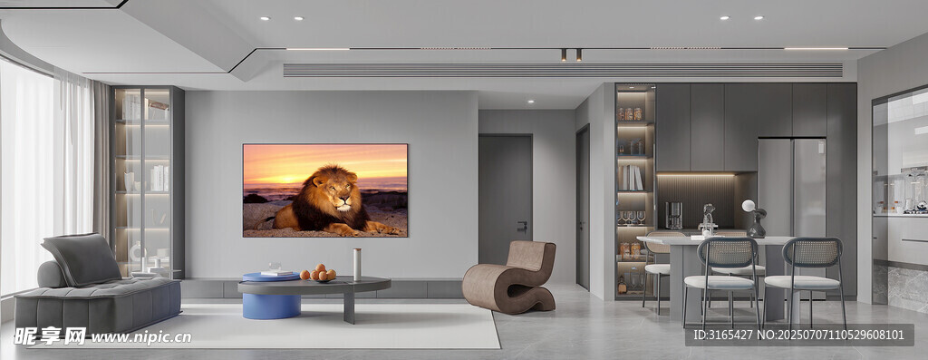 现代简约风客厅