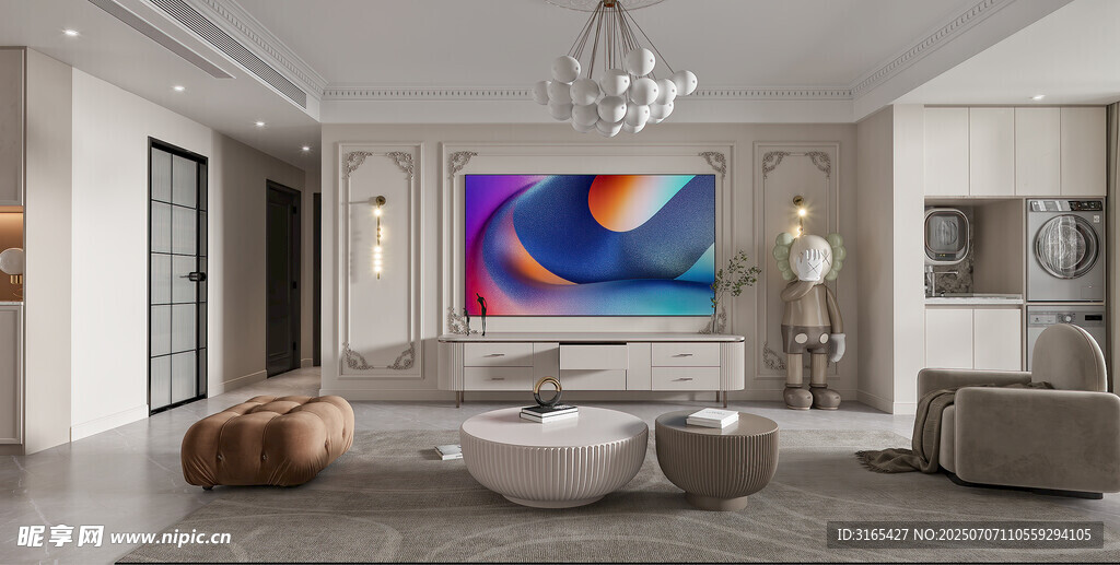 现代简约风客厅