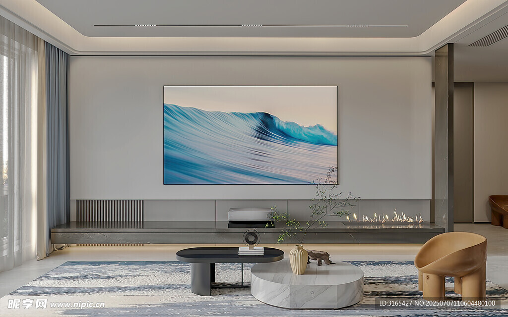 现代简约风客厅