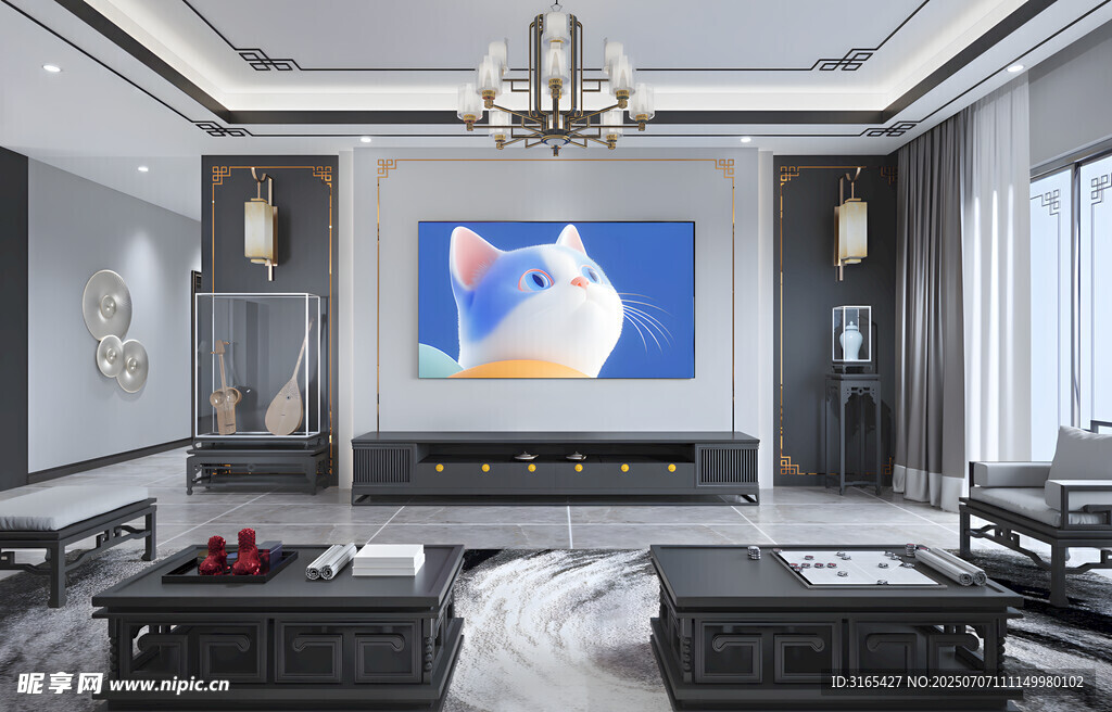 现代简约风客厅