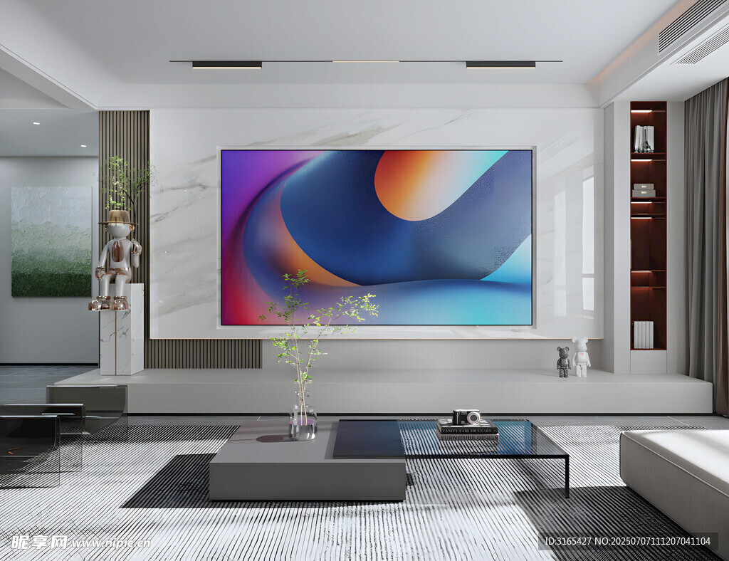 现代简约风客厅