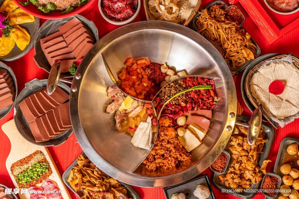 丰盛火锅食材大集合
