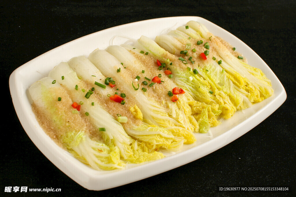 蒜蓉粉丝蒸娃娃菜