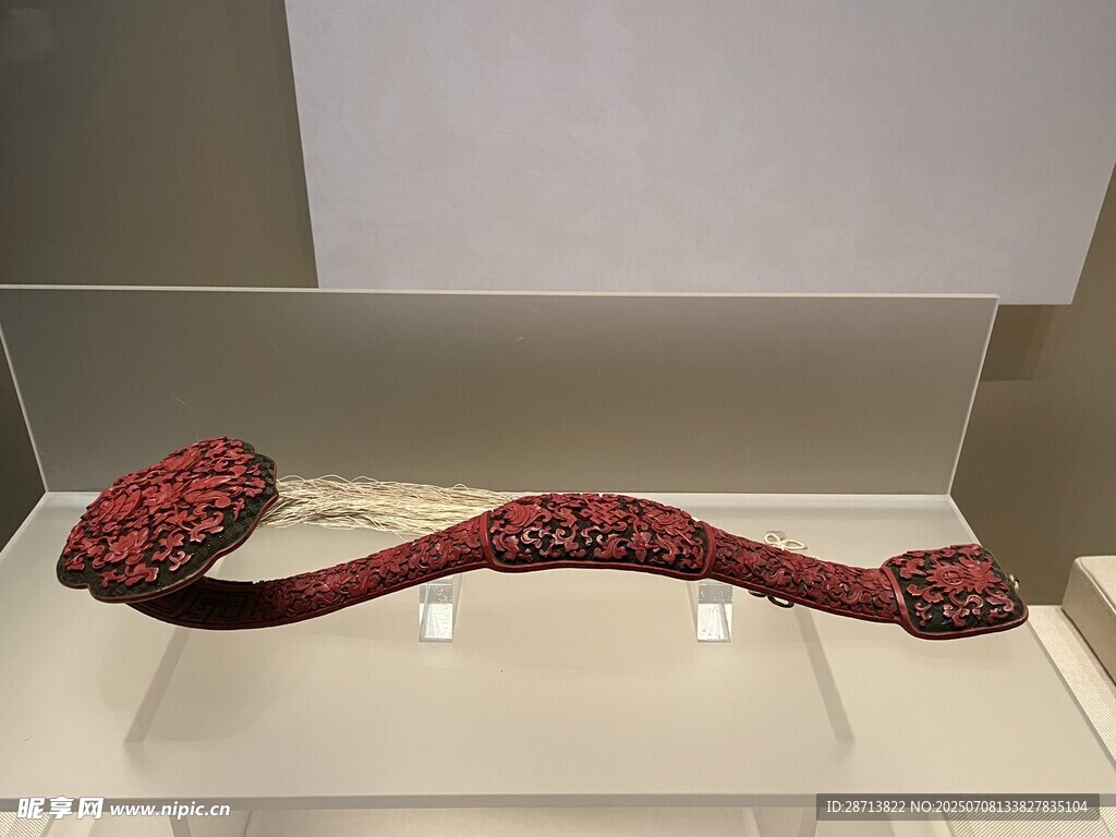 精美红木如意摆件