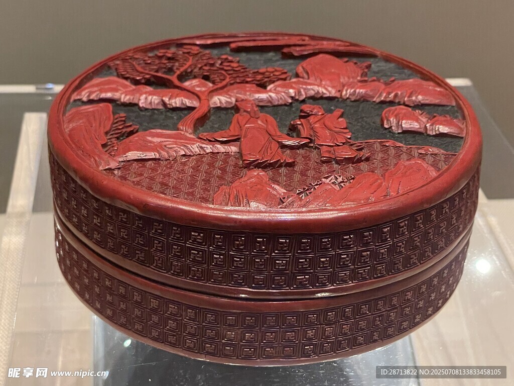 雕花木盒 传统工艺之美